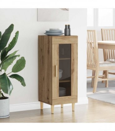 vidaXL Sideboard Artisan Oak 34.5 x 32.5 x 90 cm Engineered Wood — V0672031667