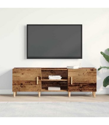 vidaXL TV Cabinet Old wood 150 x 30 x50 cm Engineered Wood