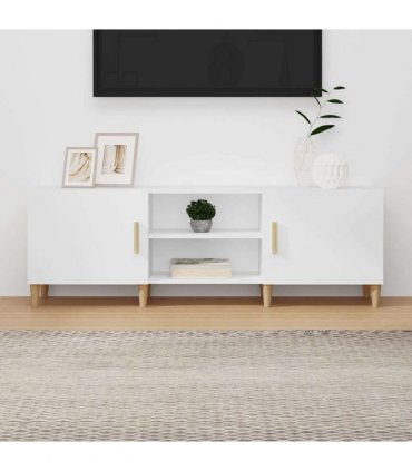 vidaXL TV Cabinet White 150x30x50 cm Engineered Wood