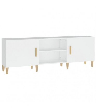 vidaXL TV Cabinet White 150x30x50 cm Engineered Wood