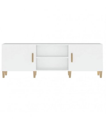 vidaXL TV Cabinet White 150x30x50 cm Engineered Wood
