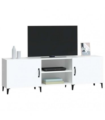 vidaXL TV Cabinet White 150x30x50 cm Engineered Wood — V0672031713