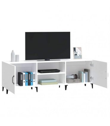 vidaXL TV Cabinet White 150x30x50 cm Engineered Wood — V0672031713