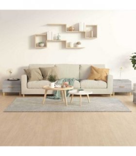 vidaXL Coffee Tables 2 pcs Grey Sonoma 50x50x40 cm Engineered Wood