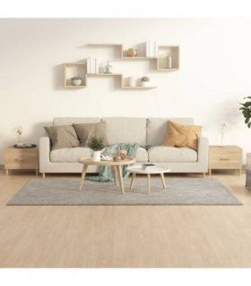 vidaXL Coffee Tables 2 pcs Sonoma Oak 50x50x40 cm Engineered Wood