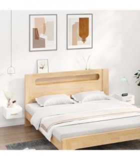 vidaXL Wall-mounted Bedside Cabinets 2 pcs White 35x35x20 cm