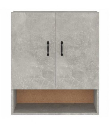 vidaXL Wall Cabinet Concrete Grey 60x31x70 cm Engineered Wood