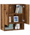 vidaXL Wall Cabinet Old Wood 60x31x70 cm Engineered Wood