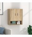 vidaXL Wall Cabinet Sonoma Oak 60x31x70 cm Engineered Wood