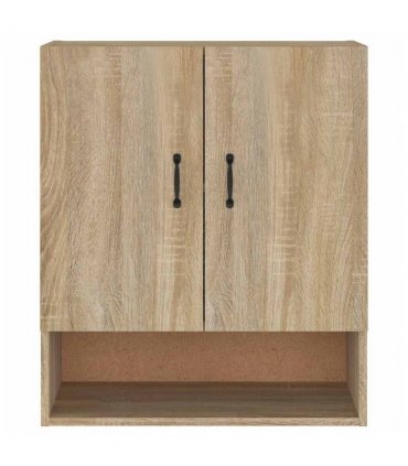 vidaXL Wall Cabinet Sonoma Oak 60x31x70 cm Engineered Wood