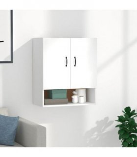 vidaXL Wall Cabinet White 60x31x70 cm Engineered Wood