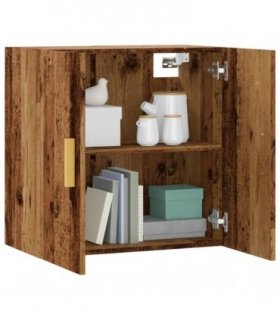 vidaXL Wall Cabinet Old Wood 60x31x60 cm Engineered Wood
