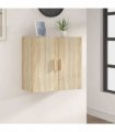 vidaXL Wall Cabinet Sonoma Oak 60x30x60 cm Engineered Wood