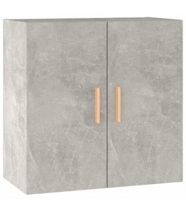 vidaXL Wall Cabinet Concrete Grey 60x30x60 cm Engineered Wood