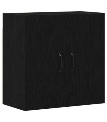 vidaXL Wall Cabinet Black Oak 60x31x60 cm Engineered Wood