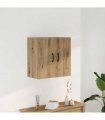 vidaXL Wall Cabinet Artisan Oak 60x31x60 cm Engineered Wood — V0672031912