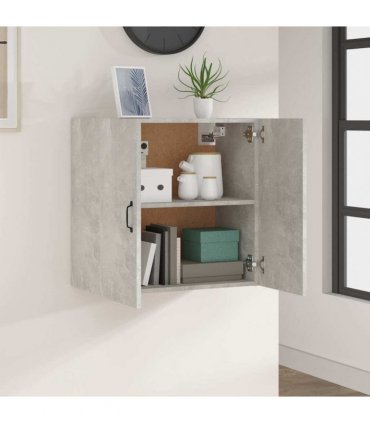 vidaXL Floating Cabinet | Concrete grey | Engineered wood