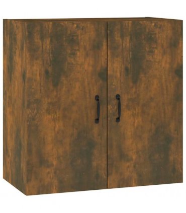 vidaXL Wall Cabinet Smoked Oak 60x31x60 cm Engineered Wood