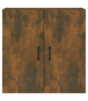 vidaXL Wall Cabinet Smoked Oak 60x31x60 cm Engineered Wood