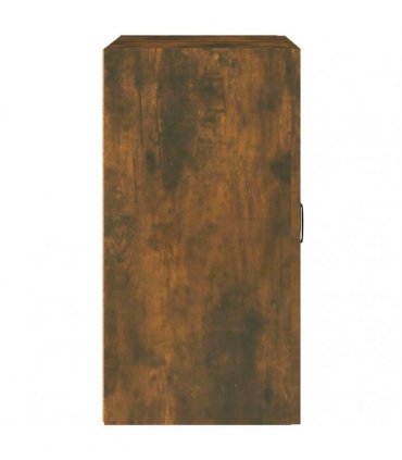 vidaXL Wall Cabinet Smoked Oak 60x31x60 cm Engineered Wood