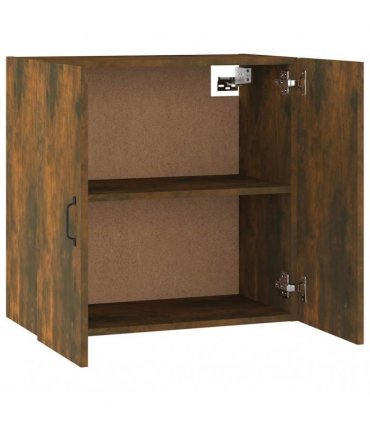 vidaXL Wall Cabinet Smoked Oak 60x31x60 cm Engineered Wood
