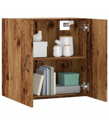 vidaXL Wall Cabinet Old Wood 60x31x60 cm Engineered Wood — V0672031919