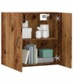 vidaXL Wall Cabinet Old Wood 60x31x60 cm Engineered Wood — V0672031919
