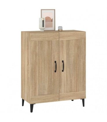 vidaXL Sideboard Sonoma Oak 69.5x34x90 cm Engineered Wood — V0672031941