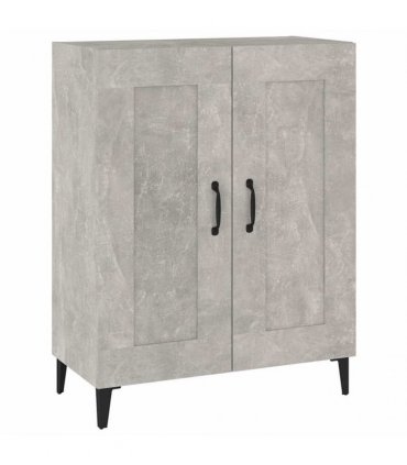 vidaXL Sideboard Concrete Grey 69.5x34x90 cm Engineered Wood — V0672031942