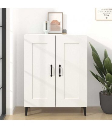 vidaXL Sideboard White 69.5x34x90 cm Engineered Wood — V0672031943