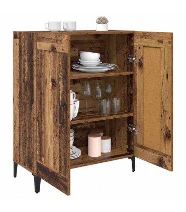 vidaXL Sideboard Old Wood 69.5 x 34 x 90 cm Engineered Wood — V0672031944