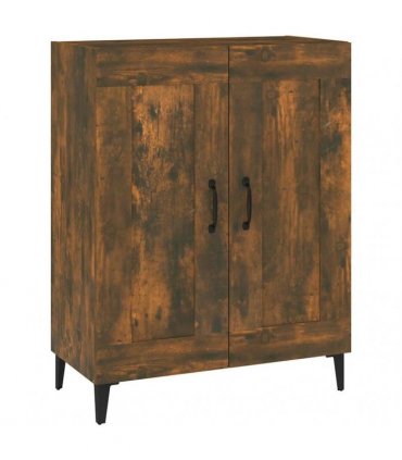 vidaXL Sideboard Smoked Oak 69.5x34x90 cm Engineered Wood — V0672031947