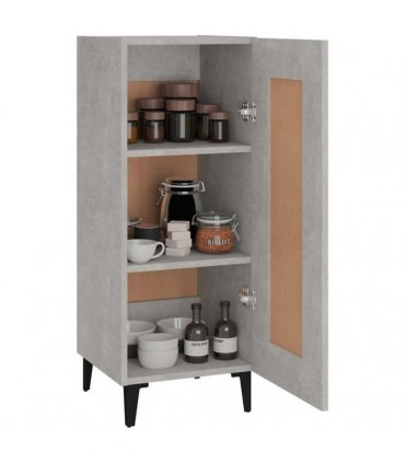 vidaXL Sideboard Concrete Grey 34.5x34x90 cm Engineered Wood — V0672031976