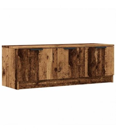vidaXL TV Cabinet Old Wood 102x35x36.5 cm Engineered Wood