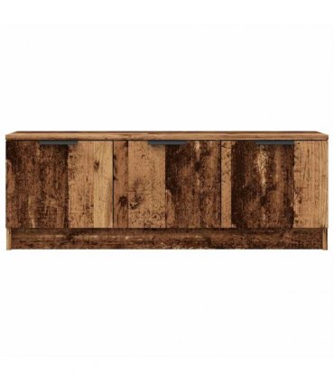 vidaXL TV Cabinet Old Wood 102x35x36.5 cm Engineered Wood