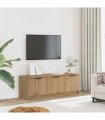 vidaXL TV Cabinet Artisan Oak 102x35x36.5 cm Engineered Wood