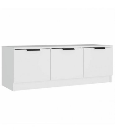 vidaXL TV Cabinet White 102x35x36.5 cm Engineered Wood — V0672032062