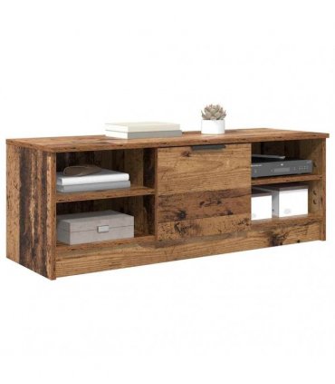 vidaXL TV Cabinet Old Wood 102 x 35 x 36.5 cm Engineered Wood