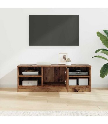 vidaXL TV Cabinet Old Wood 102 x 35 x 36.5 cm Engineered Wood