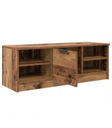 vidaXL TV Cabinet Old Wood 102 x 35 x 36.5 cm Engineered Wood