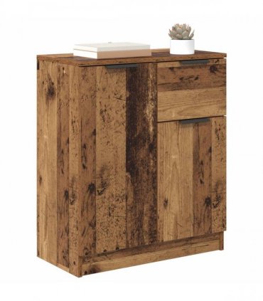 vidaXL Sideboard with Drawer Old Wood 60 x 30 x 70 cm Engineered Wood