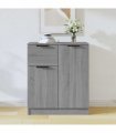 vidaXL Sideboard Grey Sonoma 60x30x70 cm Engineered Wood — V0672032088