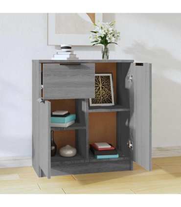 vidaXL Sideboard Grey Sonoma 60x30x70 cm Engineered Wood — V0672032088