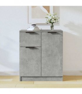 vidaXL Sideboard Concrete Grey 60x30x70 cm Engineered Wood — V0672032089