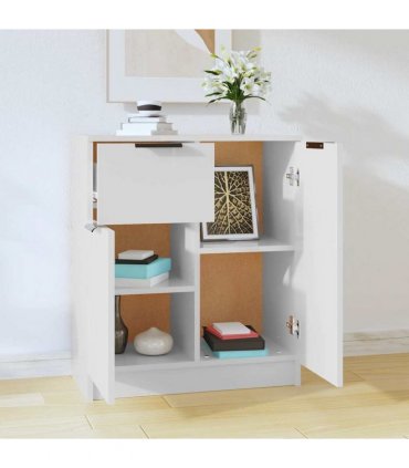 vidaXL Sideboard White 60x30x70 cm Engineered Wood — V0672032091