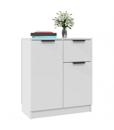 vidaXL Sideboard White 60x30x70 cm Engineered Wood — V0672032091