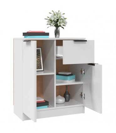 vidaXL Sideboard White 60x30x70 cm Engineered Wood — V0672032091