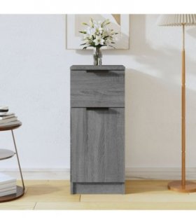 vidaXL Sideboard Grey Sonoma 30x30x70 cm Engineered Wood