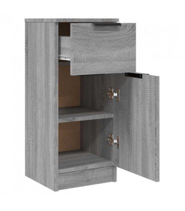 vidaXL Sideboard Grey Sonoma 30x30x70 cm Engineered Wood