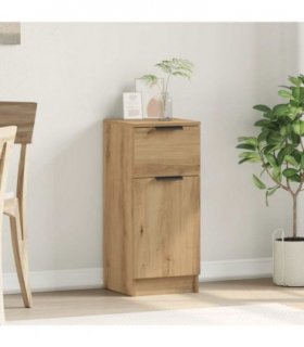 vidaXL Sideboard Artisan Oak 30x30x70 cm Engineered Wood